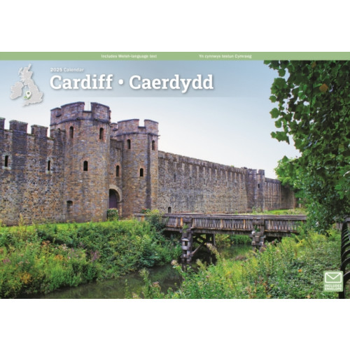 Carousel Calendars Cardiff A4 Calendar 2025 (häftad, eng)