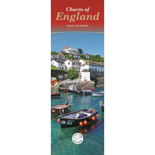 Carousel Calendars Charm of England Slim Calendar 2025 (häftad, eng)