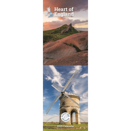 Carousel Calendars Heart Of England Slim Calendar 2025 (häftad, eng)