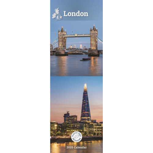 Carousel Calendars London Slim Calendar 2025 (häftad, eng)