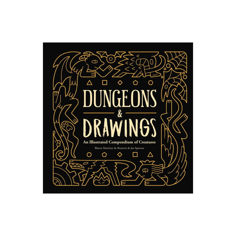 Produktbild för Dungeons and Drawings: An Illustrated Compendium of Creatures (inbunden, eng)