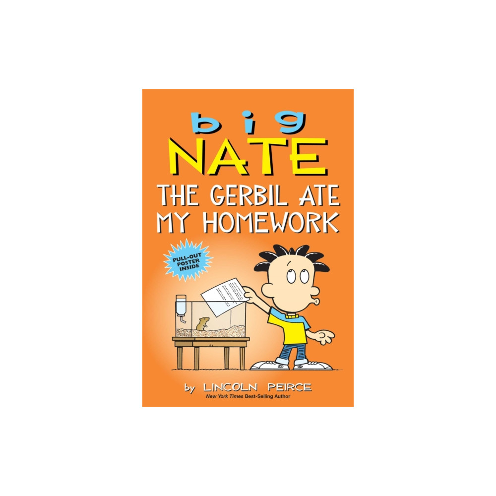 Produktbild för Big Nate: The Gerbil Ate My Homework (häftad, eng)
