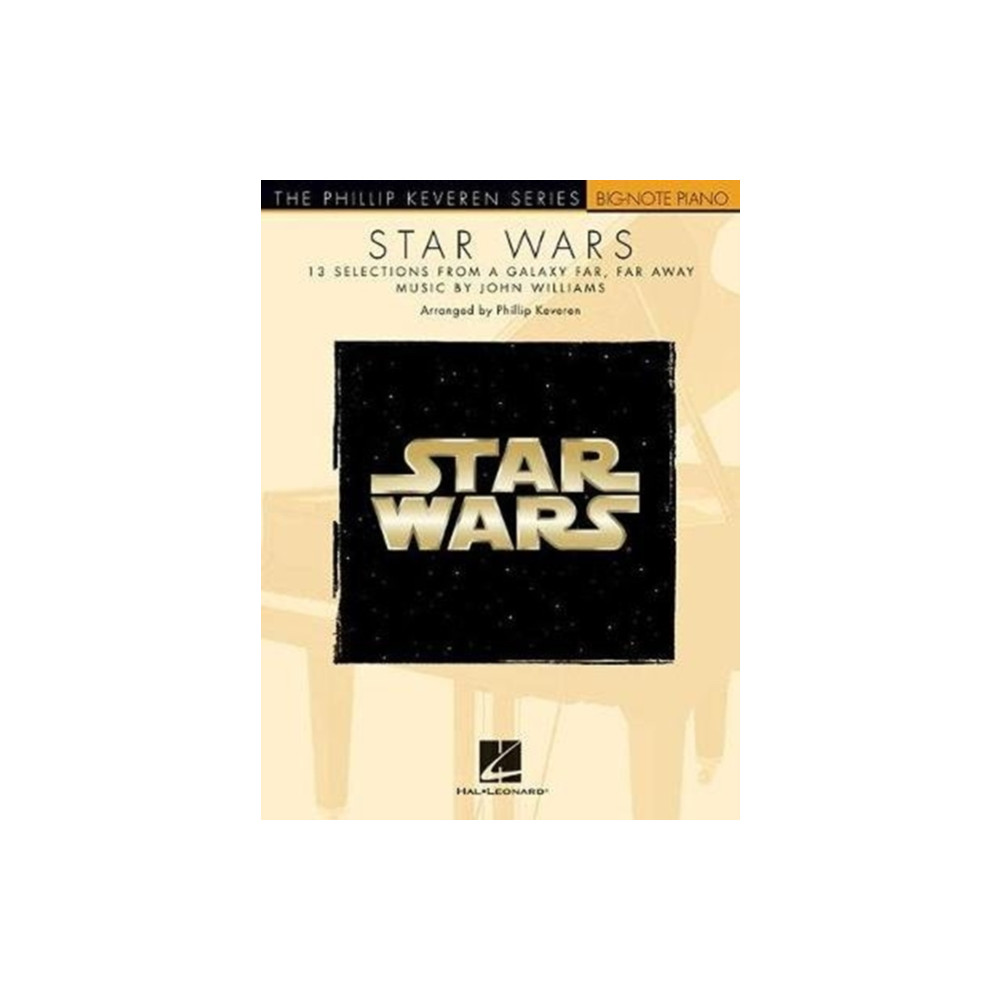 Produktbild för STAR WARS BIGNOTE PIANO (häftad, eng)