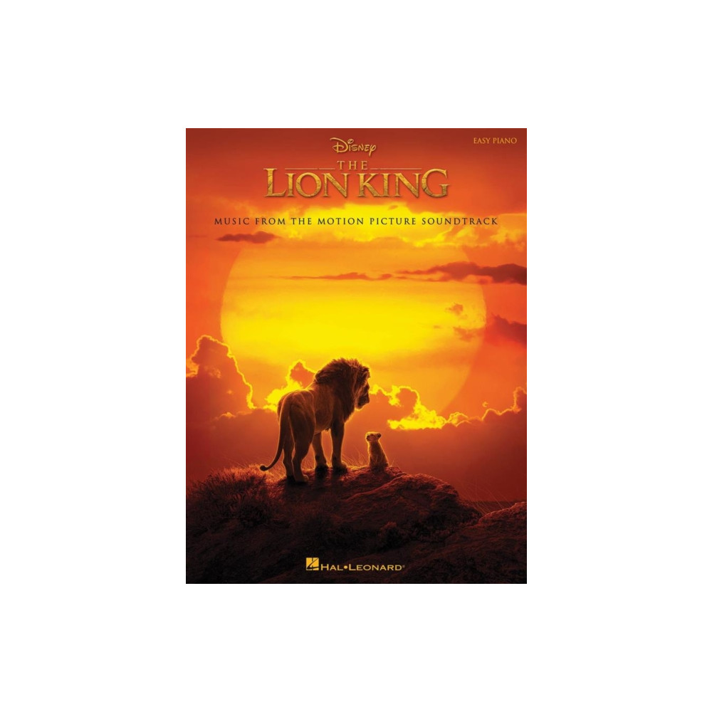 Produktbild för LION KING EASY PIANO (häftad, eng)