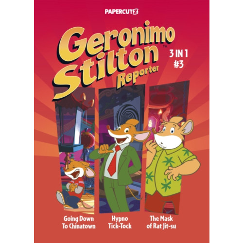 Papercutz Geronimo Stilton Reporter 3-in-1 Vol. 3 (häftad, eng)