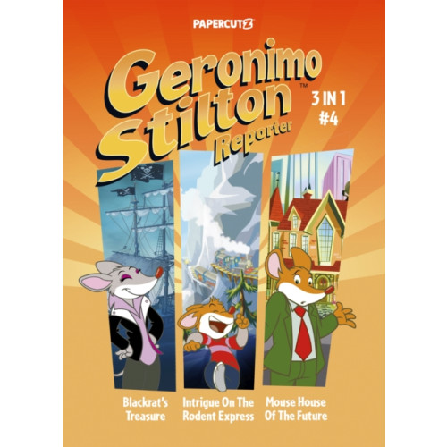 Papercutz Geronimo Stilton Reporter 3-in-1 Vol. 4 (häftad, eng)