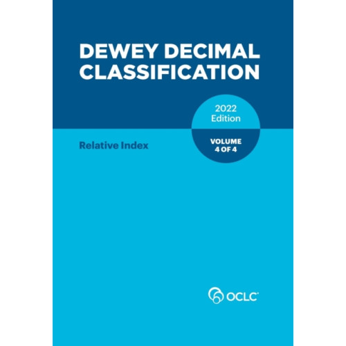 OCLC Dewey Decimal Classification, 2022 (Relative Index) (Volume 4 of 4) (häftad, eng)