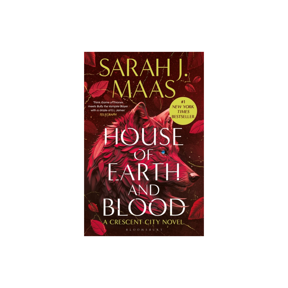 Produktbild för House of Earth and Blood (häftad, eng)