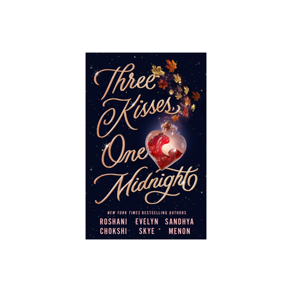 Produktbild för Three Kisses, One Midnight (häftad, eng)