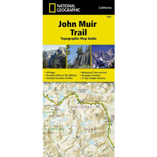 National Geographic Maps John Muir Trail (topographic Map Guide)