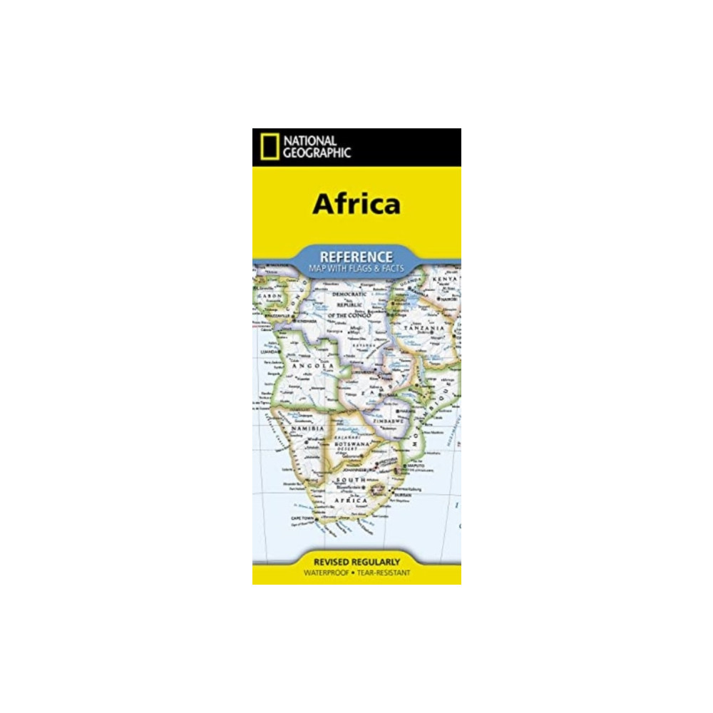 Produktbild för Africa Reference Map (folded)