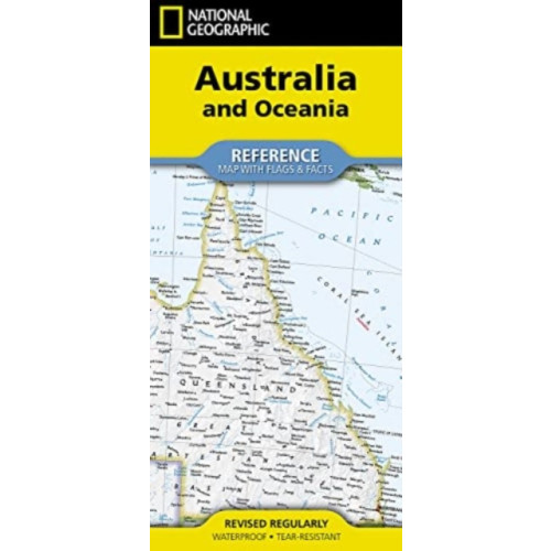 National Geographic Maps National Geographic Australia and Oceania Map (Folded with Flags and Facts)