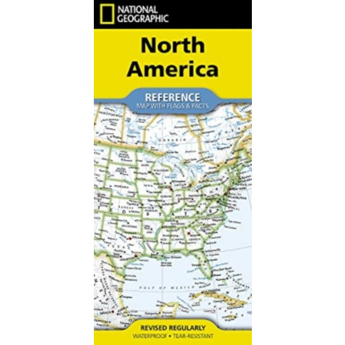 National Geographic Maps National Geographic North America Map (Folded with Flags and Facts)