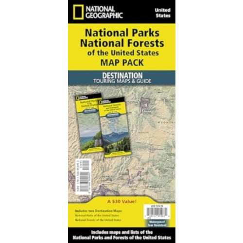National Geographic Maps National Parks & National Forest of the Us [Map Pack Bundle]