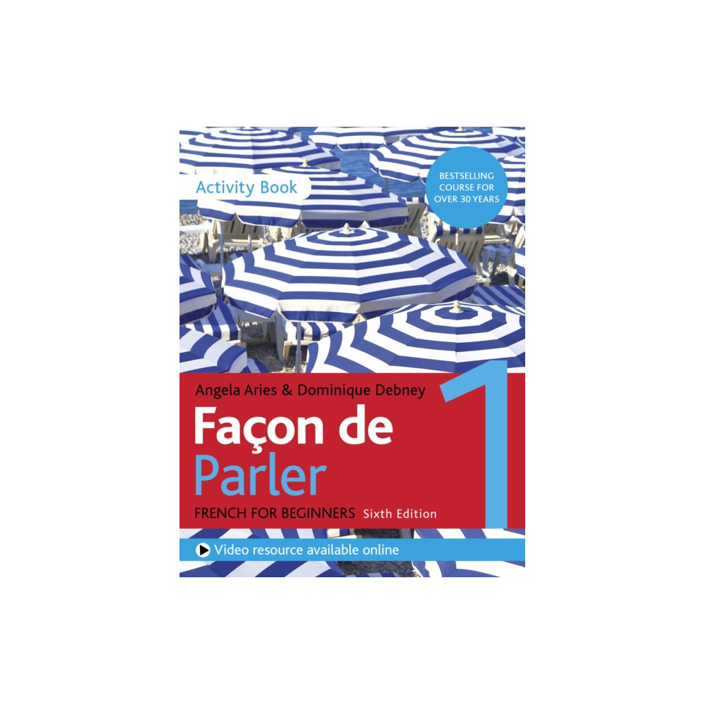 Produktbild för Facon de Parler 1 French Beginner's course 6th edition (häftad, eng)
