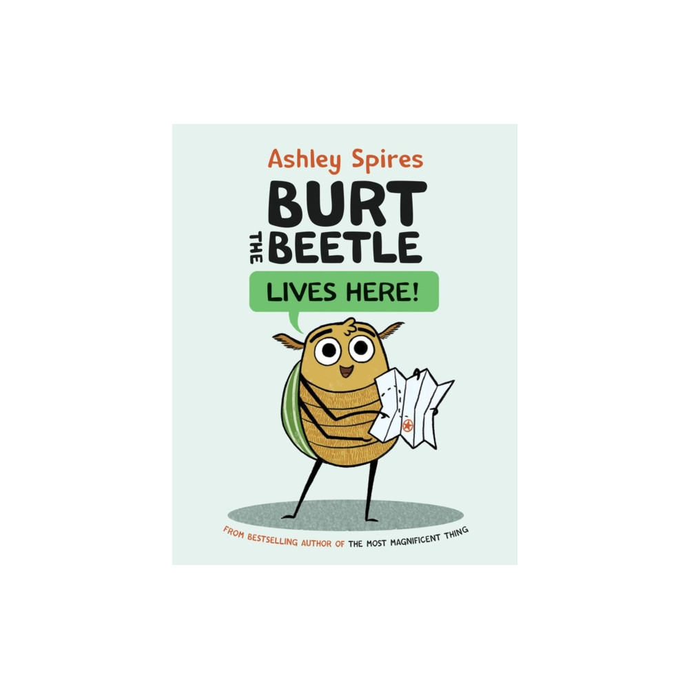 Produktbild för Burt the Beetle Lives Here! (inbunden, eng)