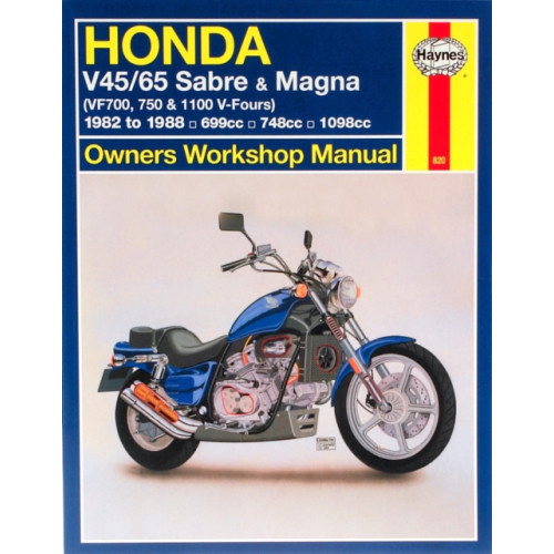 Haynes Manuals Inc Honda V45/65 Sabre & Magna (82 - 88) Haynes Repair Manual (häftad, eng)