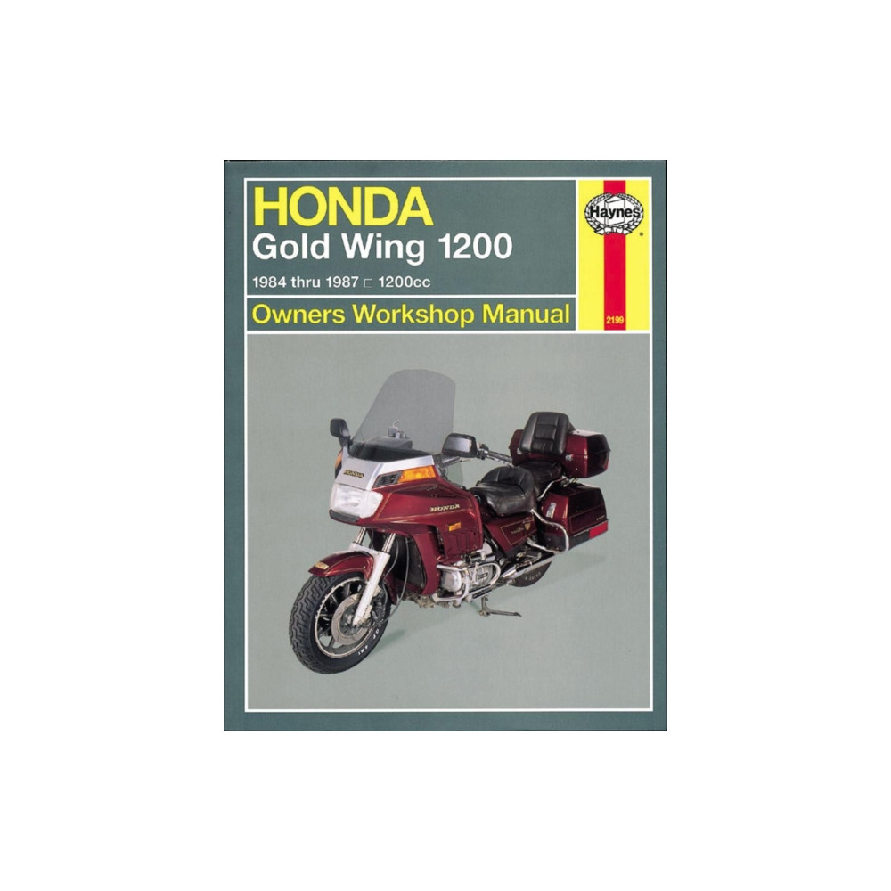 Produktbild för Honda Gold Wing 1200 (USA) (84 - 87) (häftad, eng)