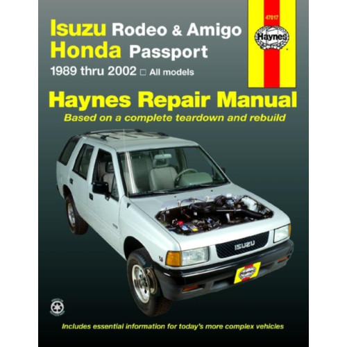 Haynes Publishing Isuzu Rodeo, Amigo & Honda Passport (89 - 02) (häftad, eng)