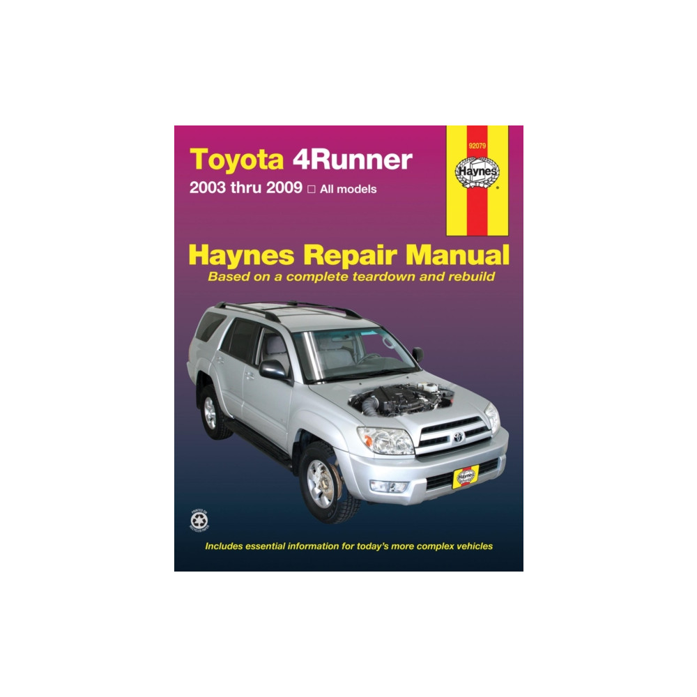 Produktbild för Toyota 4Runner 2003 To 2009 (häftad, eng)