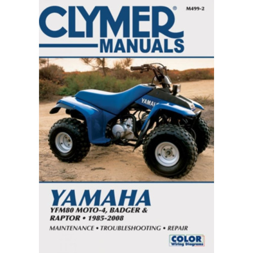 Haynes Publishing Group Yamaha YFM80 Moto-4, Badger and Raptor ATV (1985-2008) Service Repair Manual (häftad)