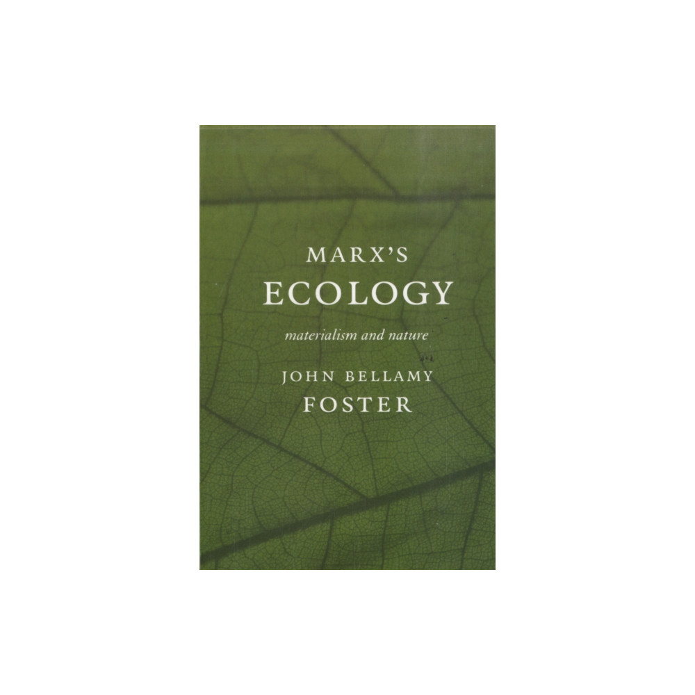 Produktbild för Marx's Ecology (häftad, eng)