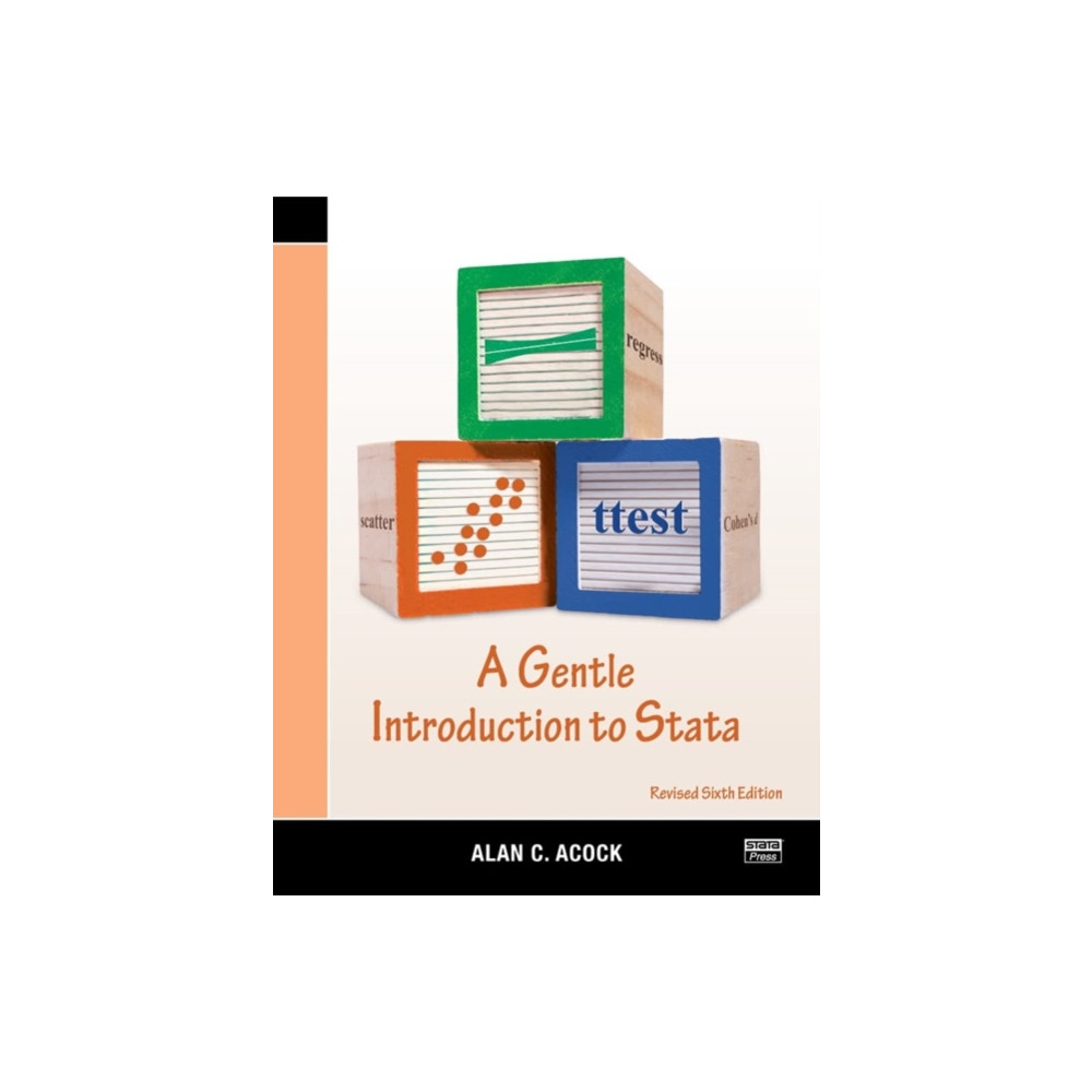 Produktbild för A Gentle Introduction to Stata, Revised Sixth Edition (häftad, eng)