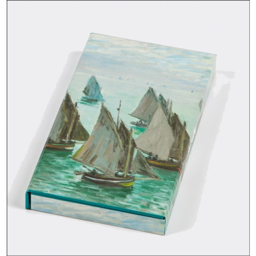 teNeues Calendars & Stationery GmbH & Co. KG Fishing Boats, Claude Monet 8-Pen Set