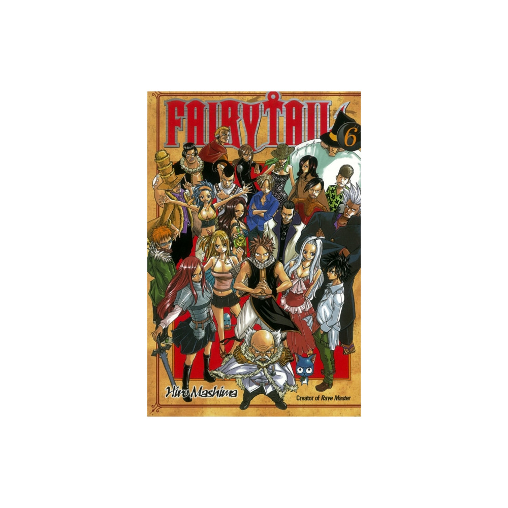 Produktbild för Fairy Tail 6 (häftad, eng)