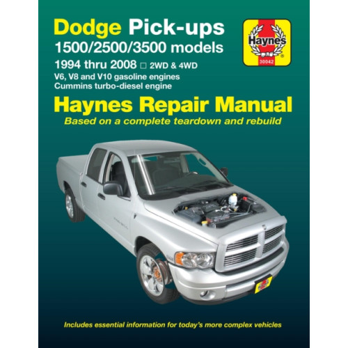 Haynes Manuals Inc Dodge Ram 1500, 2500, 3500, (1994 - 2008) (häftad, eng)