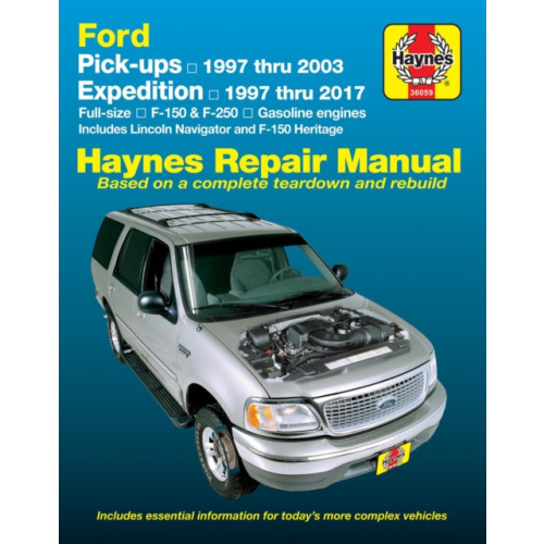 Haynes Manuals Inc Ford F-150 ('97-'03), Expedition & Navigator Pick Ups (häftad, eng)