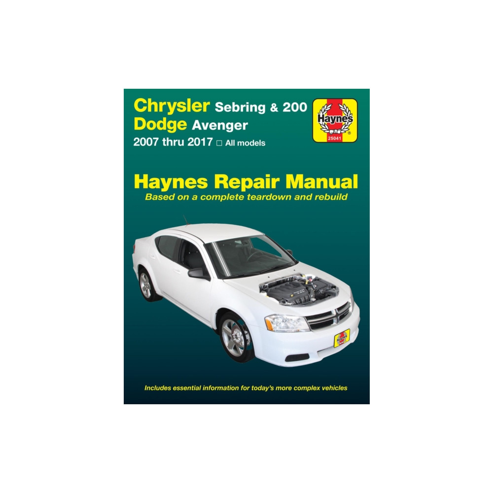 Produktbild för Chrysler Sebring Sedan (2007-2010) (häftad, eng)
