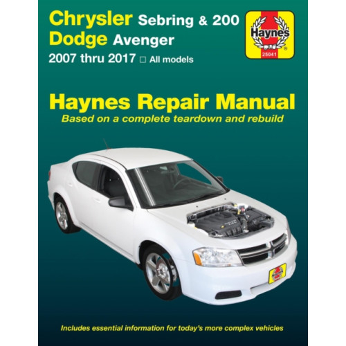 Haynes Manuals Inc Chrysler Sebring Sedan (2007-2010) (häftad, eng)