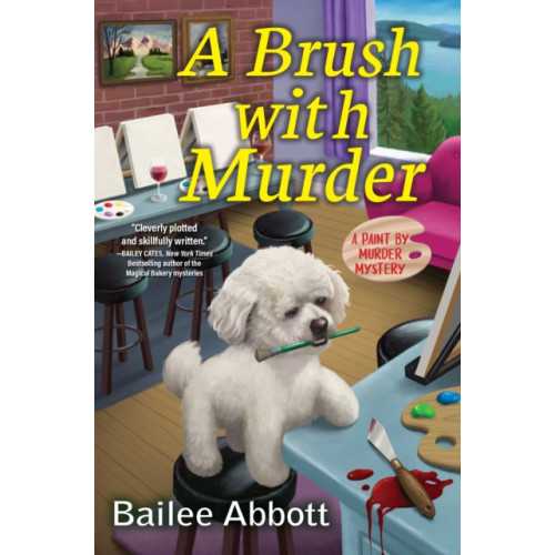 Crooked Lane Books A Brush with Murder (inbunden, eng)