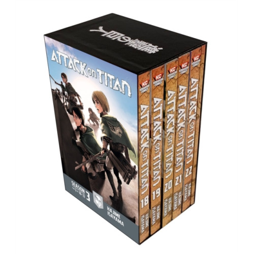 Kodansha America, Inc Attack On Titan Season 3 Part 2 Manga Box Set (häftad, eng)