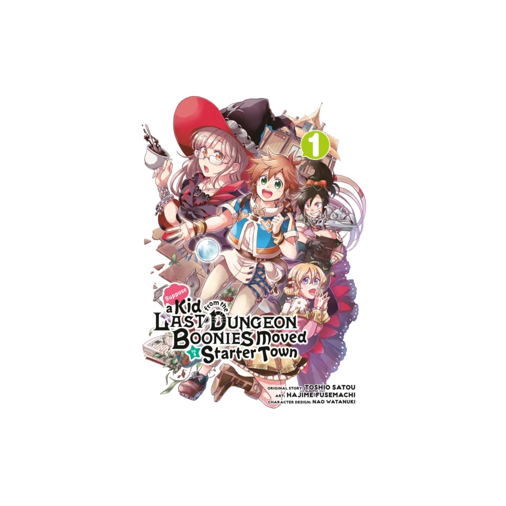 Produktbild för Suppose a Kid from the Last Dungeon Boonies Moved to a Starter Town 1 (häftad, eng)