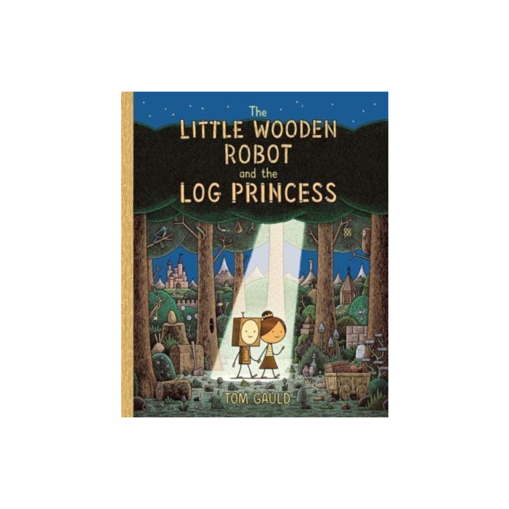 Produktbild för The Little Wooden Robot and the Log Princess (häftad, eng)
