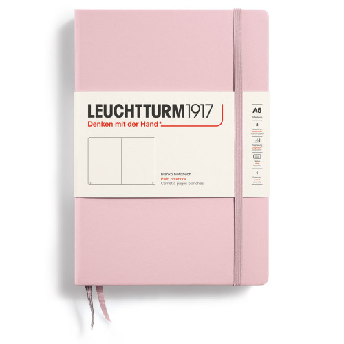 Leuchtturm1917 LT NOTEBOOK A5 Hard Plain Muted Powder