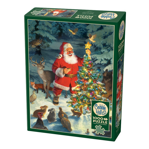 Cobble Hill Puzzle Santa's Tree, Pussel, 1000 bitar, Cobble Hill