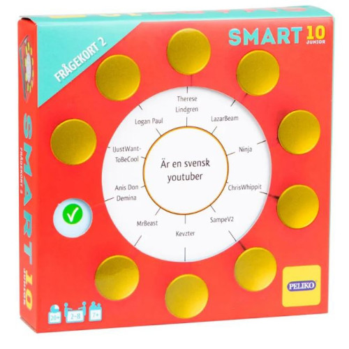 Mindtwister Smart10 junior frågekort 2