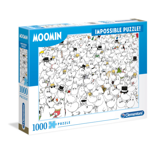Toyrock Clementoni Moomin impossible - 1000 bitars pussel