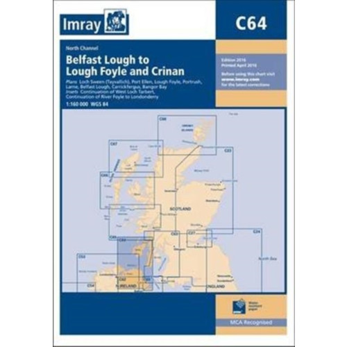 Imray, Laurie, Norie & Wilson Ltd Imray Chart C64 (häftad, eng)