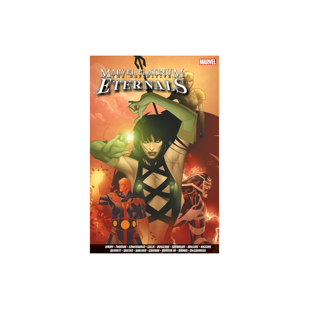 Produktbild för Marvel Platinum: The Definitive Eternals (häftad, eng)