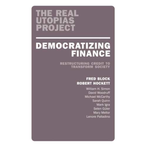 Verso Books Democratizing Finance (häftad, eng)