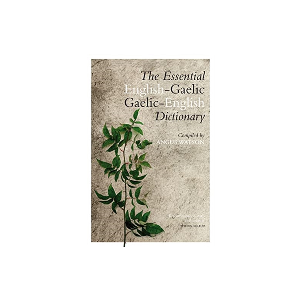Produktbild för The Essential Gaelic-English / English-Gaelic Dictionary (häftad, eng)