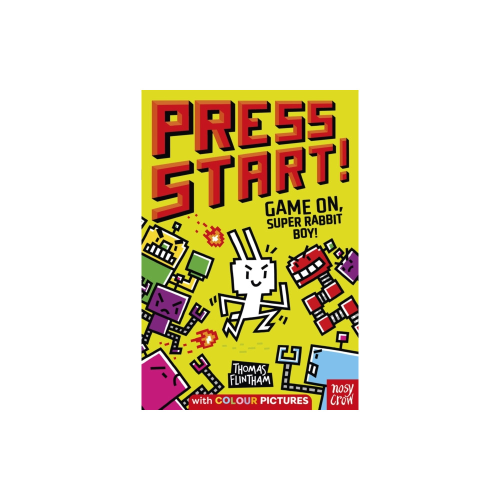 Produktbild för Press Start! Game On, Super Rabbit Boy! (häftad, eng)