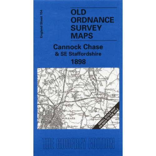 Alan Godfrey Maps Cannock Chase and SE Staffordshire 1898