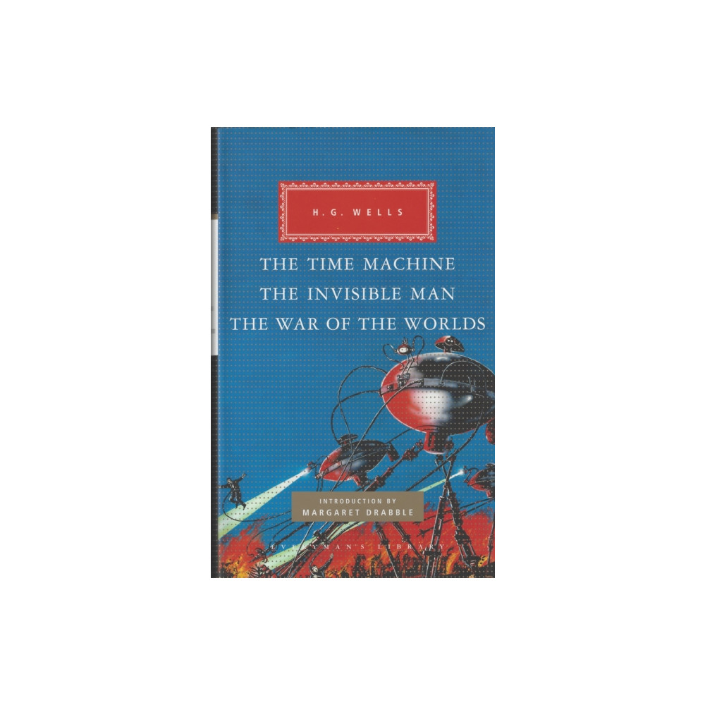Produktbild för The Time Machine, The Invisible Man, The War of the Worlds (inbunden, eng)
