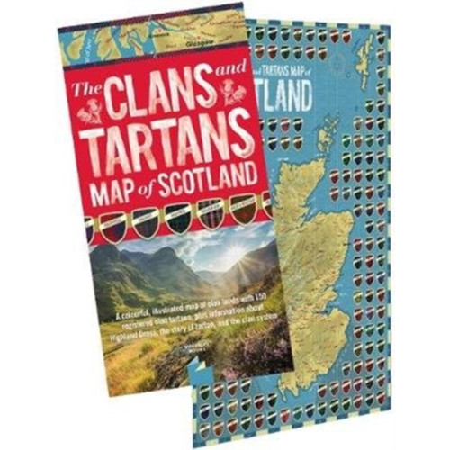 The Gresham Publishing Co. Ltd The Clans and Tartans Map of Scotland