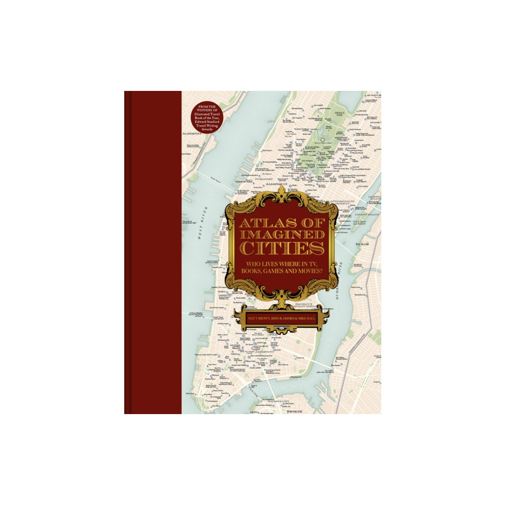 Produktbild för Atlas of Imagined Cities (inbunden, eng)